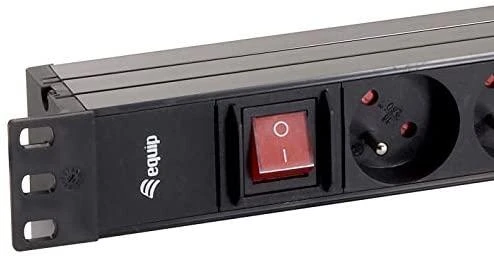 Equip Equip Steckdosenleiste 19"(1HE)8fach CEE7/5 1,8m (Franz.)