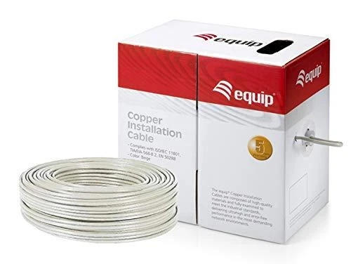 Sonstige EFB Cat5e kabelis, F / UTP, pilkas, 100 m (73198U)