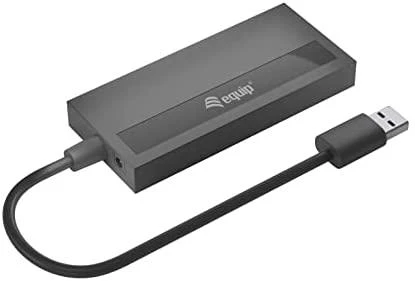 Equip Įrengti USB-Hub 4-Port 3.2 ->4x3.0 +USB-C Adp.5Gbps o.Netz.sw