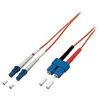 Equip Įrengti Fiber Optic Patchcord LC - SC Multimode Duplex OM1, 3m (254323)
