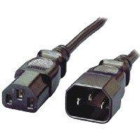 Hama Equip šaldymo prietaisų prailginimo kabelis IEC C14 - > IEC C13 St / BU 1,80 m, plastikinis maišelis (112100)