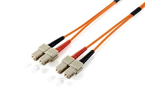 Equip Įrengti Fiber Optic Patchcord ST - SC Singlemode Duplex OS2, 5m, geltona (252335)