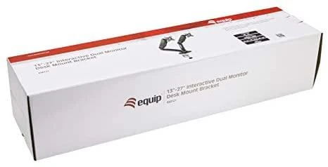 Equip 650121 monitoriaus laikiklis arba stovas 68,6 cm (27″) Stalas Juoda