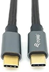 Kabelis USB Equip USB-C - USB-C 1 m Juodas (128354)