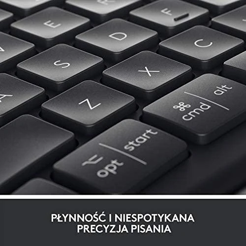 Logitech ERGO K860 belaidė klaviatūra, grafito spalvos, JAV tarptautinis išdėstymas (Qwerty)