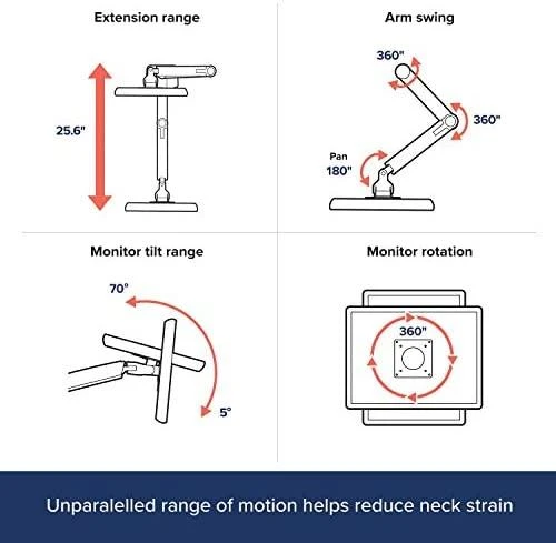 Laikiklis Ergotron - LX Dual Stacking Arm - poliruotas aliuminis