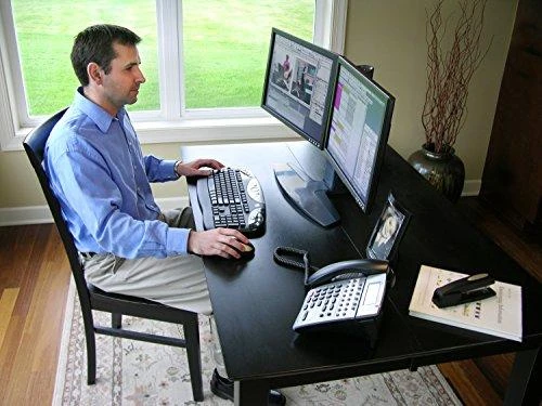 Laikiklis Ergotron Neo-Flex NeoFlex Dual LCD monitorius Lift Stovas (33-396-085) (33396085)