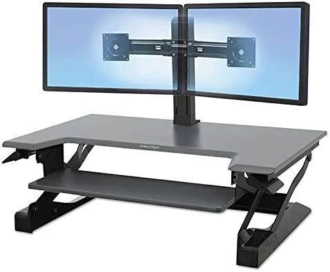 Laikiklis Ergotron WorkFit-T - Nerūdijantis plienas - Juodas - 15.9kg - 380 mm - 22.3kg - 980 x 710 x 216 mm