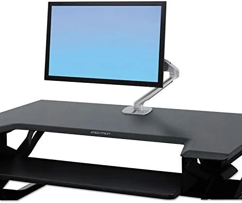 Laikiklis Ergotron WorkFit-T - Nerūdijantis plienas - Juodas - 15.9kg - 380 mm - 22.3kg - 980 x 710 x 216 mm