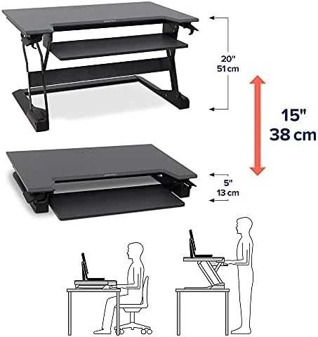 Laikiklis Ergotron RUGSĖJO DARBAS T Stand Premium juoda - 33- 406- 085