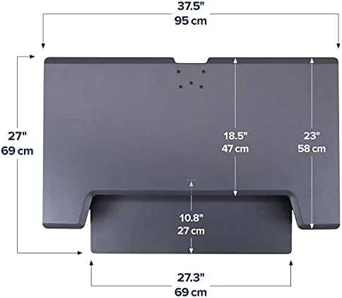 Laikiklis Ergotron RUGSĖJO DARBAS T Stand Premium juoda - 33- 406- 085