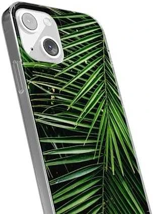 Dėklas CASE OVERPRINT BABACO PLANTS 002 IPHONE 13 MINI Žalias
