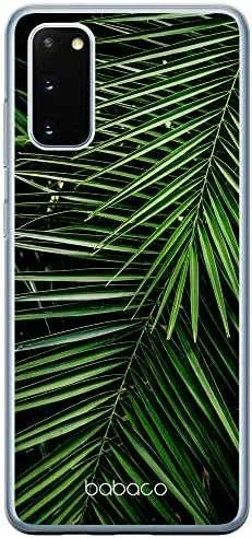 Dėklas CASE OVERPRINT BABACO PLANTS 002 SAMSUNG GALAXY S20/S11E Žalias