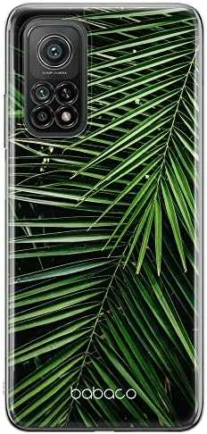 Dėklas CASE OVERPRINT BABACO PLANTS 002 XIAOMI MI 10T/MI 10T PRO Žalias