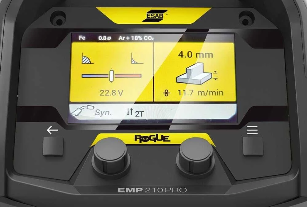 Suvirinimo aparatas ESAB Rogue EMP 210 Pro MIG