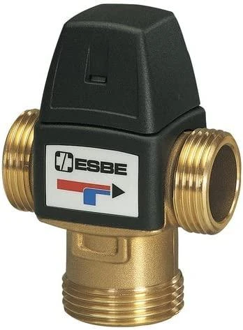 Esbe VTA322 3-ceļu termovārsts 1", ā.v., 20-43°C, Kvs1.6