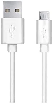Esperanza EB145W microUSB kabelis 2m USB 2.0 - Baltas