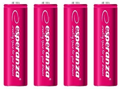 Esperanza AA 2000mAh įkraunami akumuliatoriai, 4 vnt.