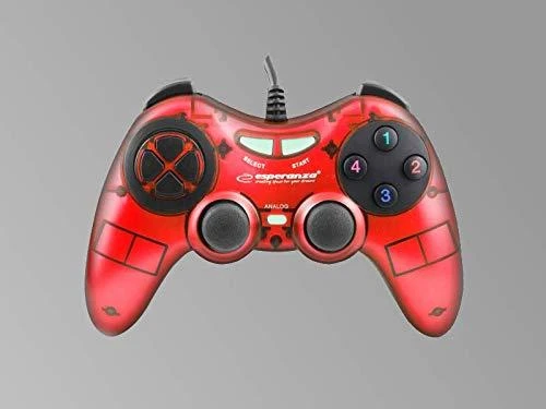 ESPERANZA EGG105R FIGHTER - ŽAIDIMŲ PULTAS SU VIBRACIJOMIS PC