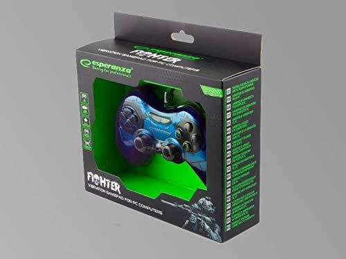 ESPERANZA EGG105B FIGHTER - ŽAIDIMŲ PULTAS SU VIBRACIJOMIS PC