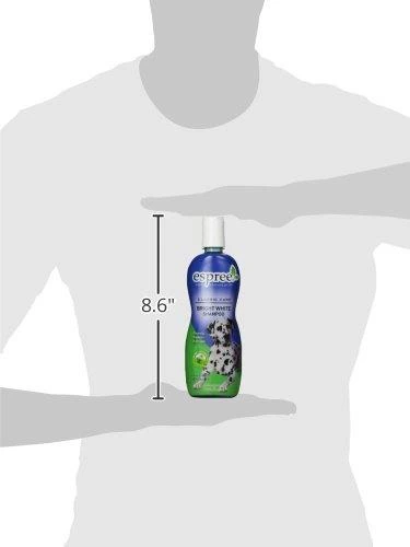 Espree Bright Baltas šampūnas balto kailio šunims, 355 ml