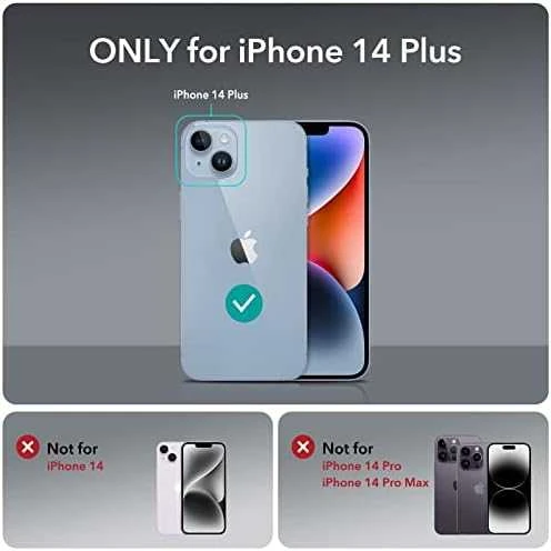 ESR Air Armor Apple iPhone 14 Plus CLEAR / dėklas telefonui juodos spalvos