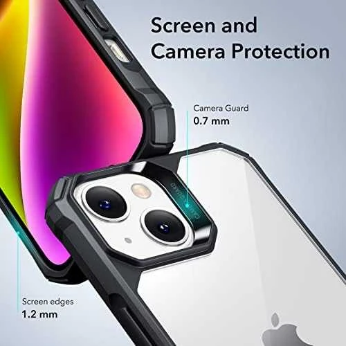 ESR Air Armor Apple iPhone 14 Plus CLEAR / dėklas telefonui juodos spalvos