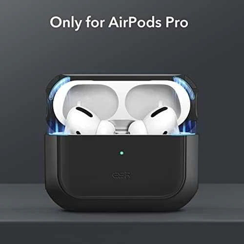Dėklas ESR Orbit Hybrid, skirtas AirPods Pro, Magsafe (juodas)