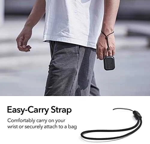 Dėklas ESR Orbit Hybrid, skirtas AirPods Pro, Magsafe (juodas)
