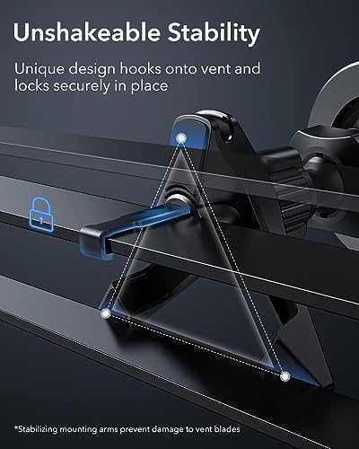 Automobilinis laikiklis ESR HaloLock Magnetic (pilkas)