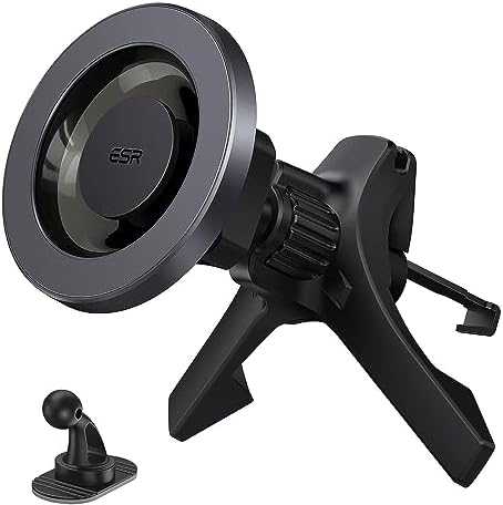 Automobilinis laikiklis ESR HaloLock Magnetic (pilkas)