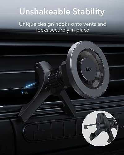 Automobilinis laikiklis ESR HaloLock Magnetic (pilkas)