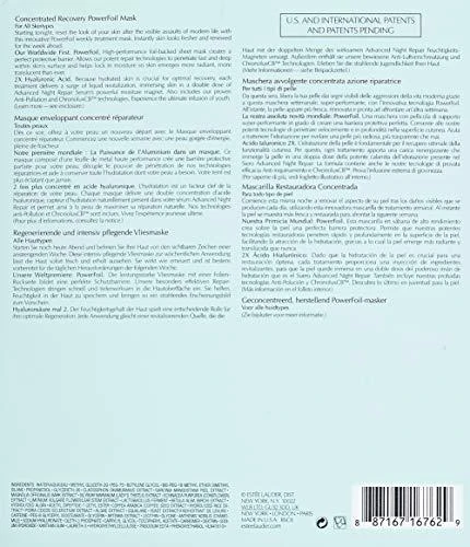 „Estee Lauder Advanced Night Repair“ atkuriamosios lakštinės veido kaukės naktinis rinkinys, 4 vnt.