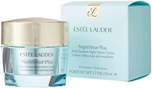 Estée Lauder NightWear Plus Anti-Oxidant Night Detox Creme dekotiksikuojantis naktis veido kremas, 50 ml