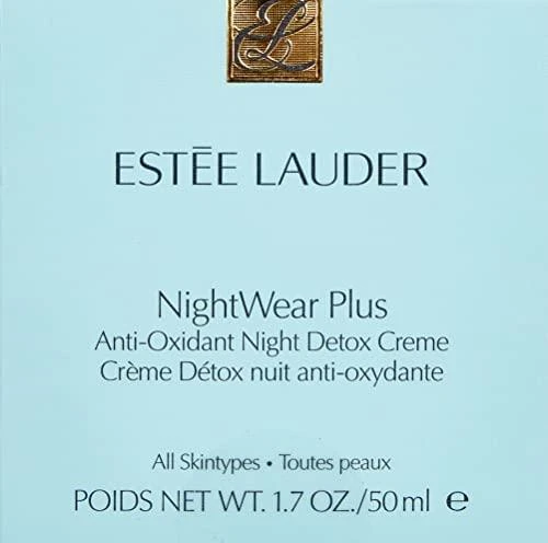 Estée Lauder NightWear Plus Anti-Oxidant Night Detox Creme dekotiksikuojantis naktis veido kremas, 50 ml