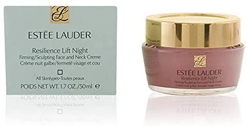 Estee Lauder Resilience Lift Night Lifting Firming Face And Neck Creme naktinis stangrinamasis veido kremas, 50 ml