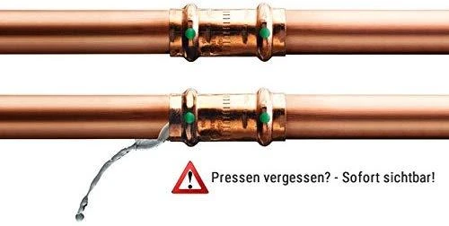 Viega perėjimo jungtis 18 mm x 1/2'' vario spalvos (283 490)