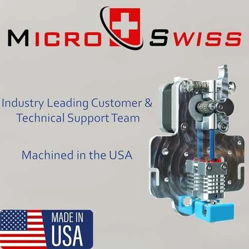 Microswiss Micro Swiss Direct Drive ekstruderis, skirtas Creality Ender 5 su hotend