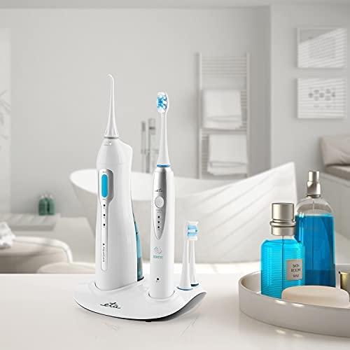 ETA | Oral care centre (sonic dantų šepetėlis+oral irrigator) | ETA 2707 90000 | Įkraunamas | Suaugusiems | Šepetėlių skaičius galvutės įeina 3 | Number of teeth brushing modes 3 | Sonic technology | Baltas