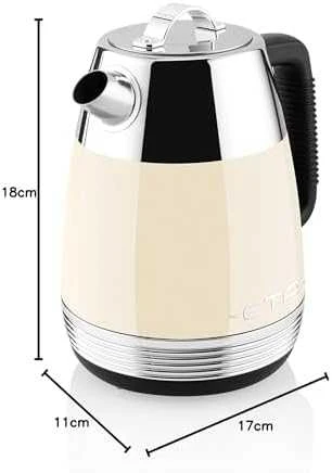 Virtuvinės svarstyklės RETRO stiliaus virdulys ETA918690040 Storio, kreminis