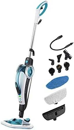 ETA | Steam cleaner | ETA Azurit 2267 90000 | Steam mop and handheld steam cleaner | 1500 W | Baltas/Mėlyna | Garantija 24 mėn.