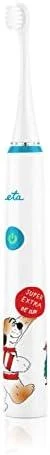 ETA | Sonetic Vaikiškas dantų šepetėlis | ETA070690000 | Įkraunamas | For kids | Šepetėlių skaičius galvutės įeina 2 | Number of teeth brushing modes 4 | Mėlyna/Baltas