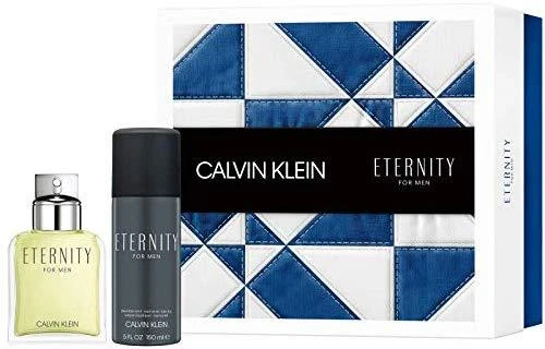 Calvin Klein Eternity For Men EDT tualetinis vanduo vyrams, 100 ml + deodorant spray, 150 ml