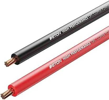 ETON PCC 10 OFC laidų rinkinys garso stiprintuvui, 10mm²