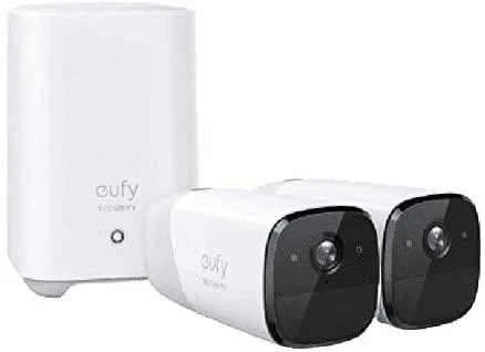 Durų skambučio, kameros ir stotelės komplektas Anker Eufy Video Doorbell 2K