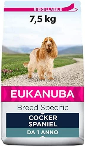 Eukanuba Adult Cocker Spaniel sausas maistas kokerspanieliams 7,5kg