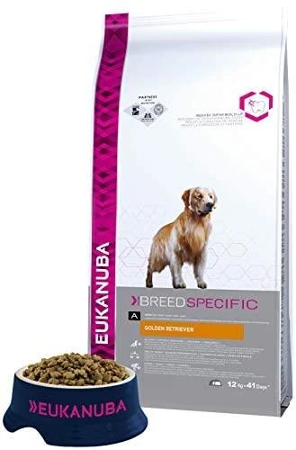 Eukanuba Adult Golden Retriever sausas maistas auksaplaukiams retriveriams 12kg