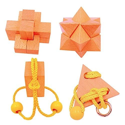 G3 Medinės dėlionės 4 vnt. Expert G3