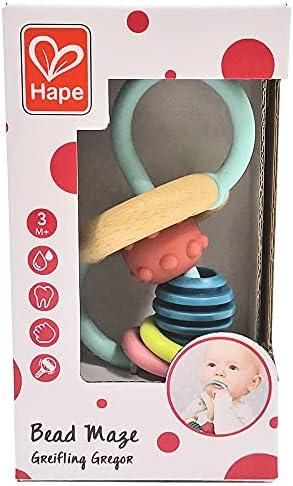 HAPE žaislas-kramtukas Karoliukų labirintas, E8501B