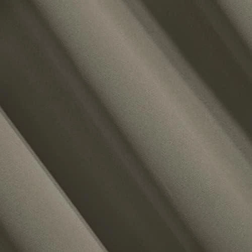 Eurofirany LOGAN blackout tipo temdanti naktinė užuolaida, 135X250 cm, kilpos / žiedai, spalva: tamsi smėlio